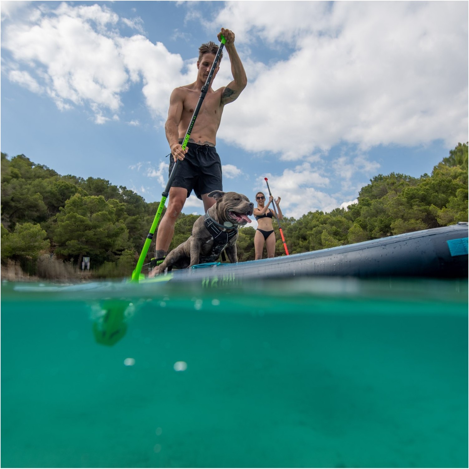 2026 Jobe Carbon Stream 40 3 Pezzi Sup Paddle 486723004 - Lime